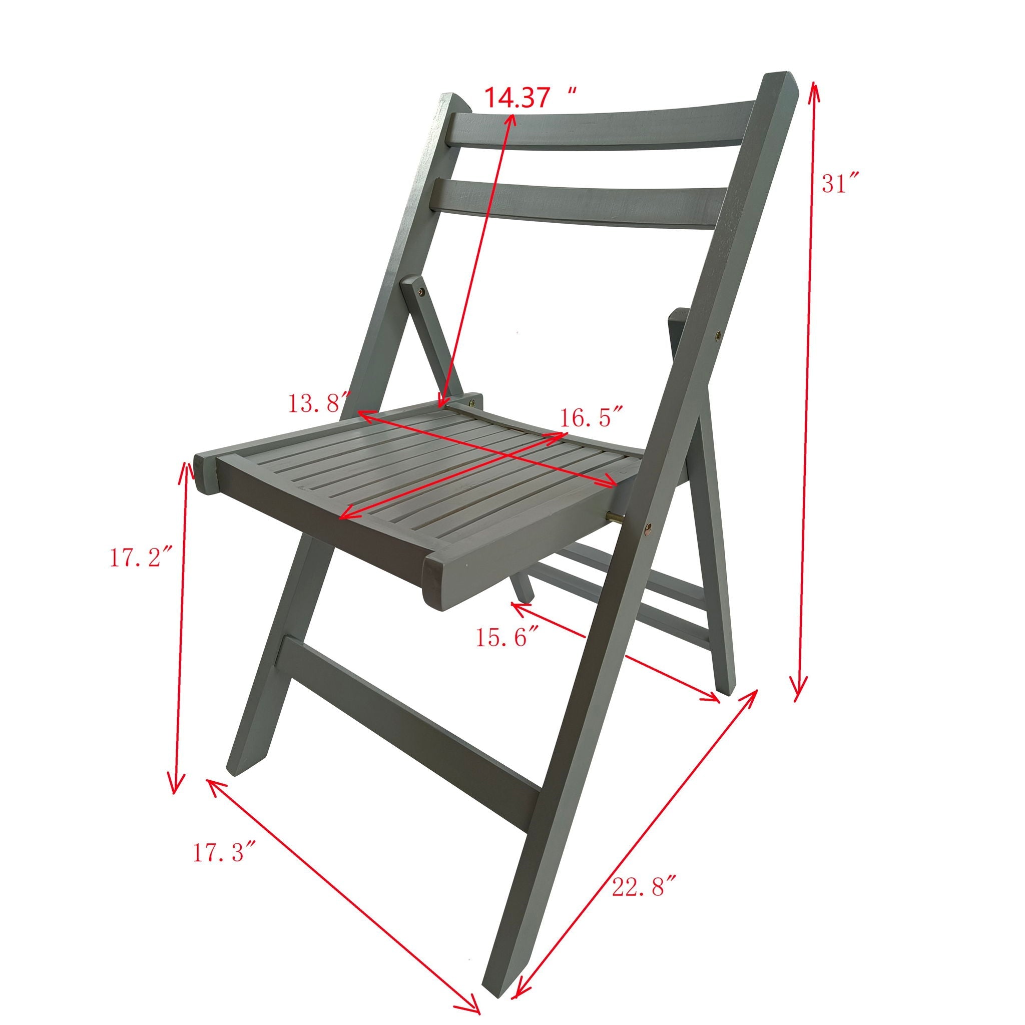 Folding Special Event Chair, Foldable Style (Set of 4)