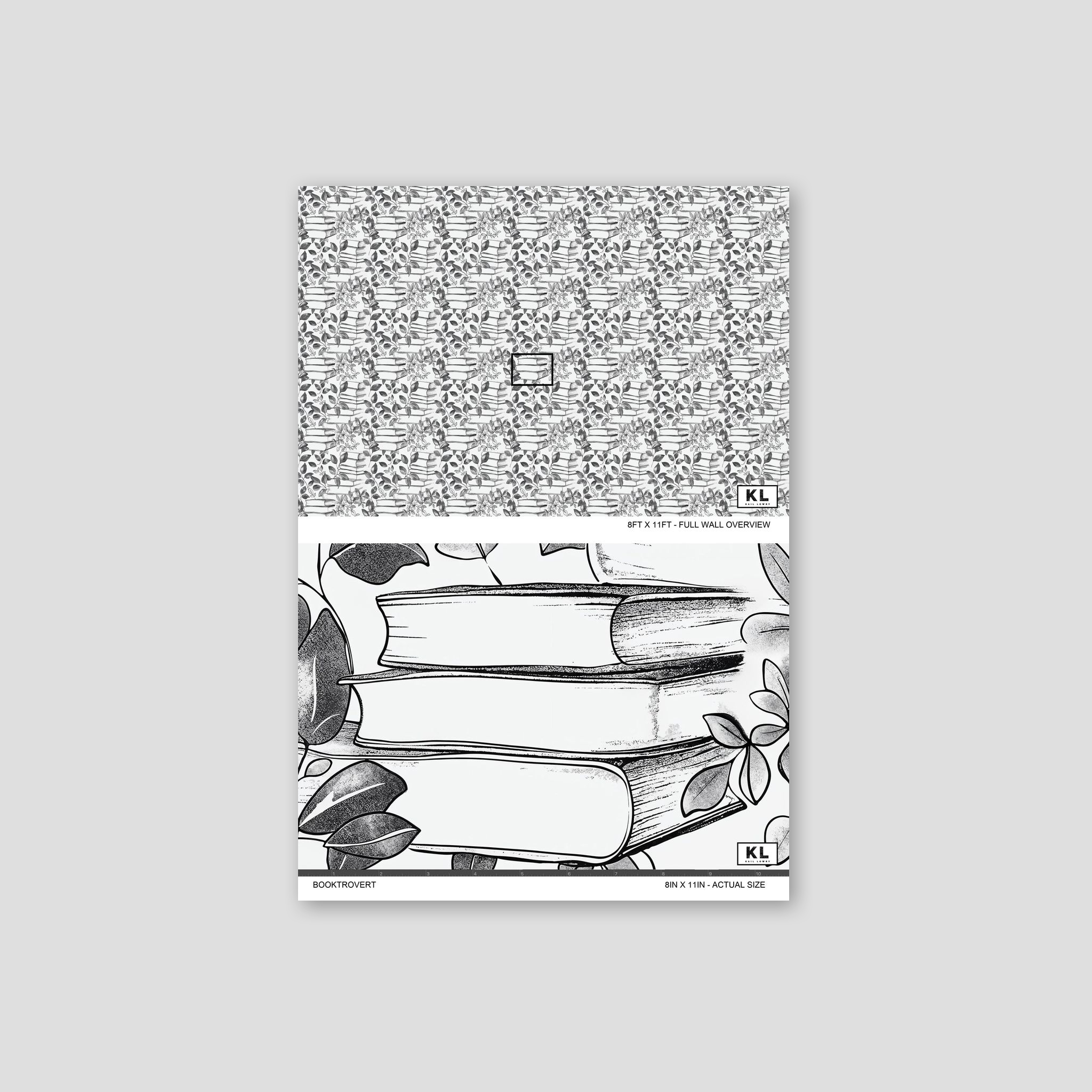 Booktrovert Wallpaper