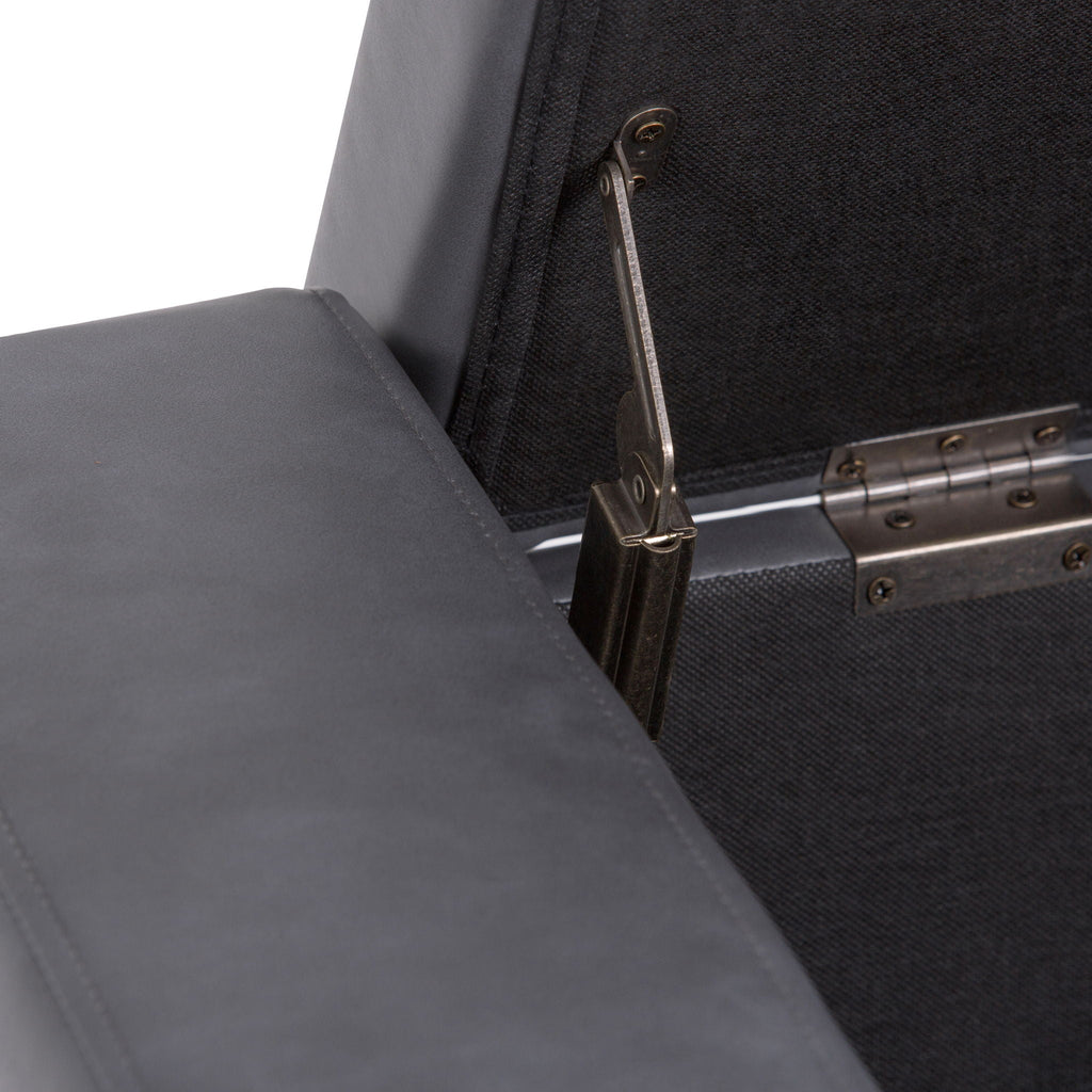 Laredo - Contemporary Large Storage Ottoman
