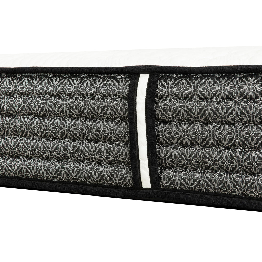 12" Premium Hybrid Mattress In A Box Soft Gel Memory Foam Top With Cooling Technology - Gray / White - Queen