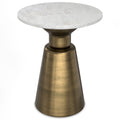 Leyla - Side Table - Antique Brass