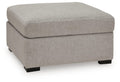 ModMax Luxe - Oversized Accent Ottoman - Flint