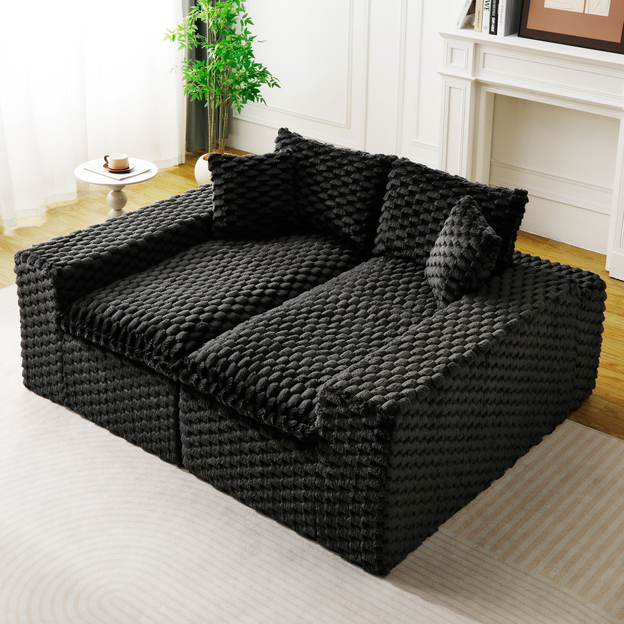 Multifunctional Sofa, Side-By-Side Or Facing Each Other