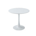 Round Dining Table With Tulip Style Base