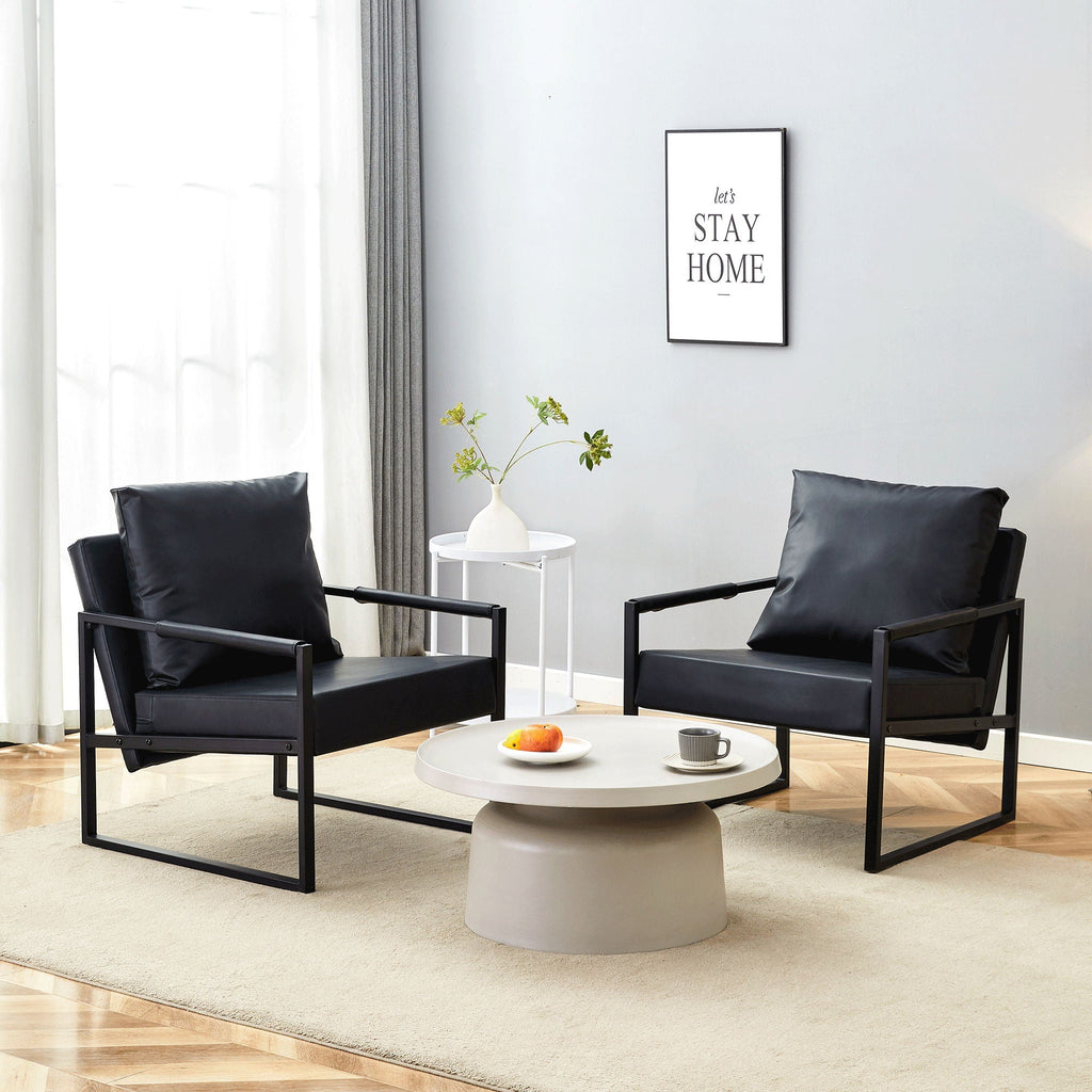 Classic And Metal Frame Sofa, Ergonomically Designed, A Perfect Blend Of Modern And Industrial Styles