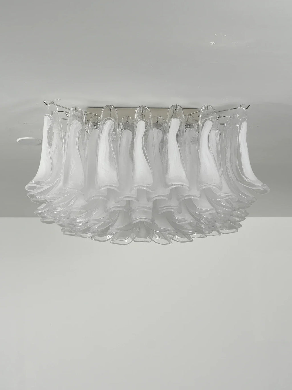 Murano Style Glass Petal Ceiling Light