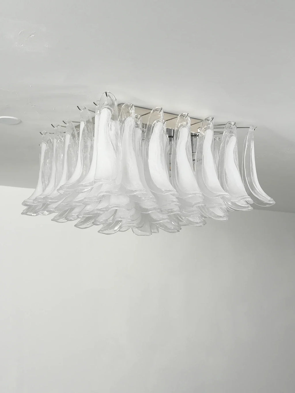 Murano Style Glass Petal Ceiling Light