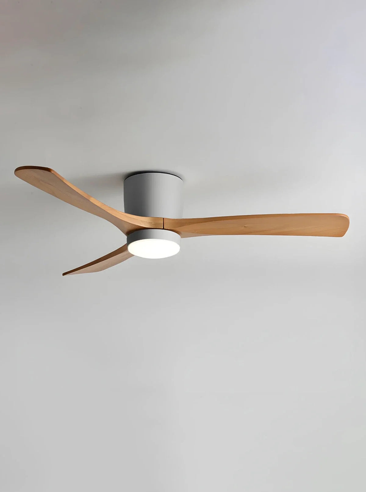 Nordic Propeller Wooden Ceiling Fan Light