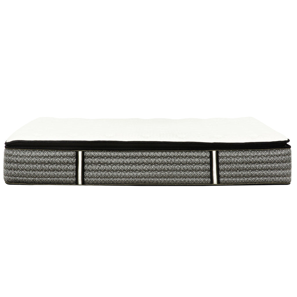 14" Premium Hybrid Mattress In A Box Plush Gel Memory Foam Top With Cooling Technology - Gray / White - Queen