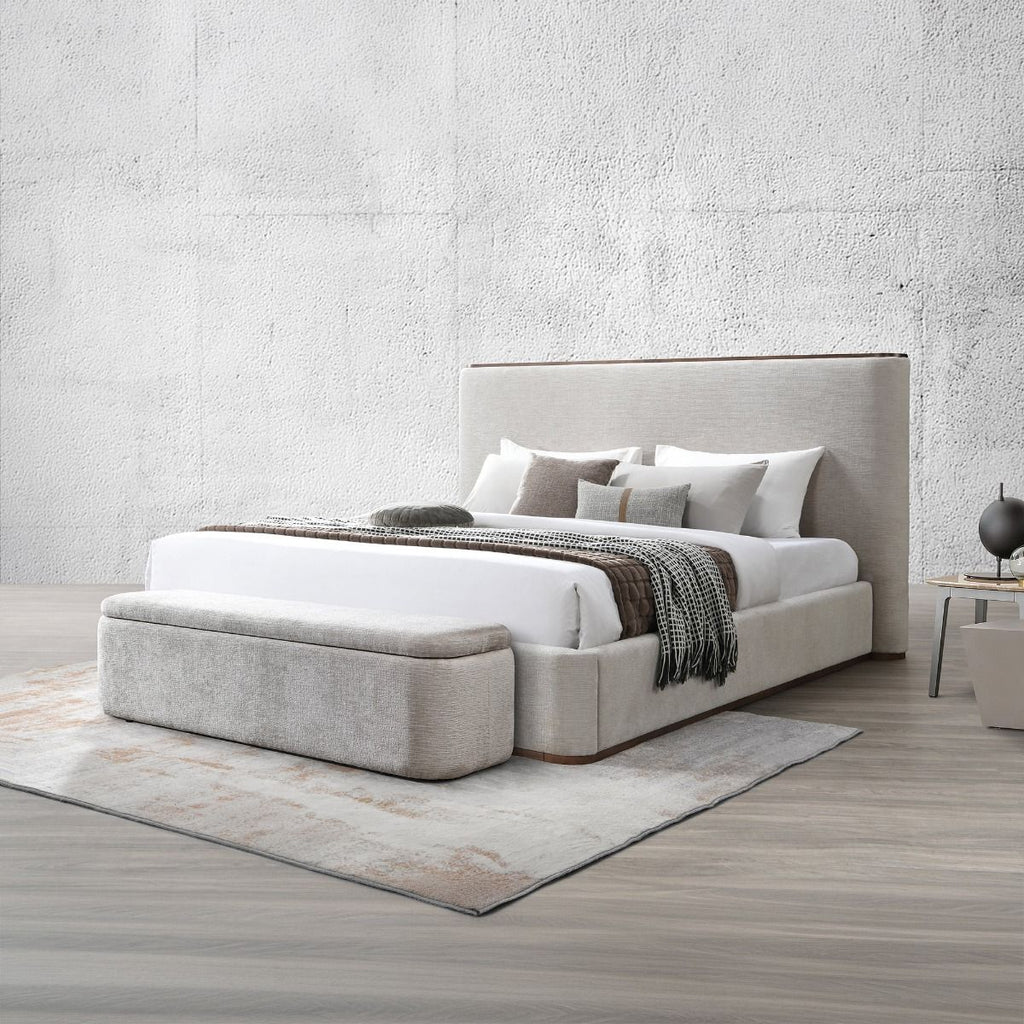 Orane - Bench With Storage - Gray