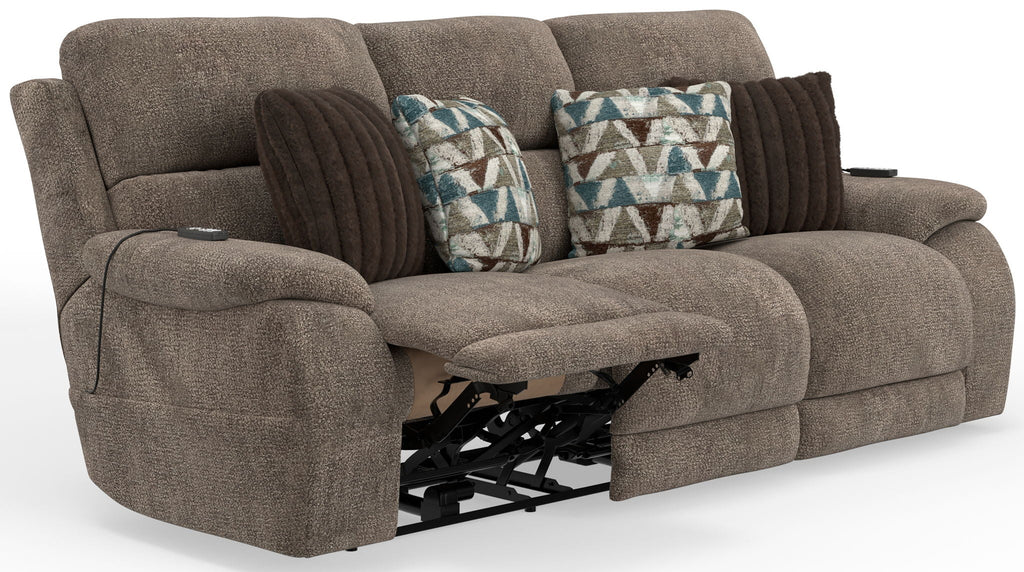 Joya - Power Headrest Power LayFlat Reclining Sofa With CR3 Heat/Massage/Lumbar/ZG