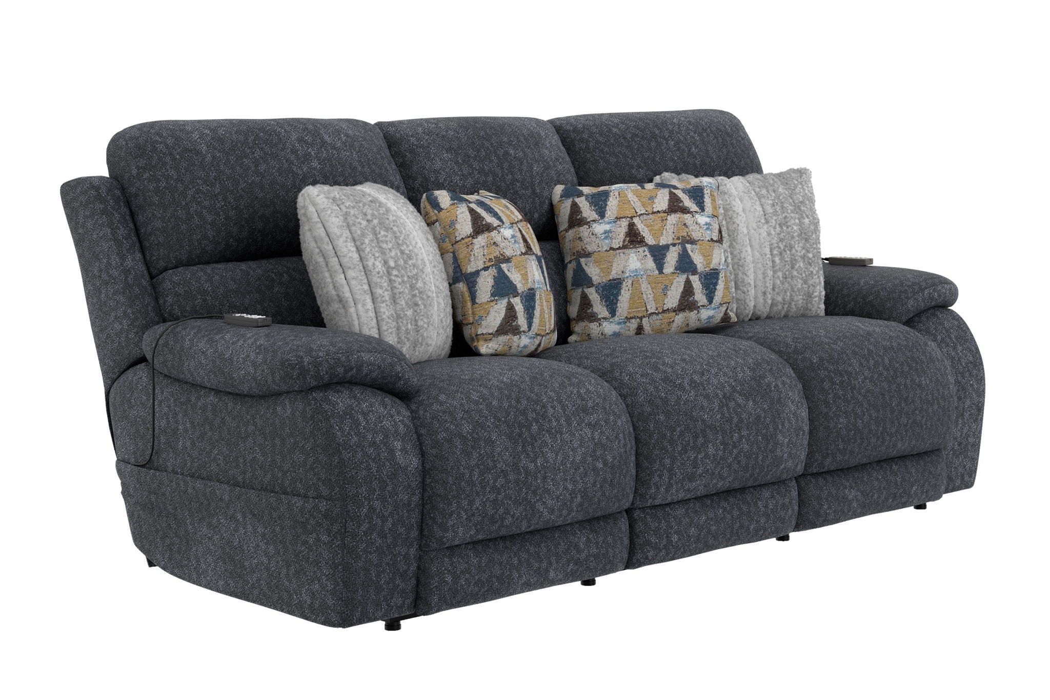 Joya - Power Headrest Power LayFlat Reclining Sofa With CR3 Heat/Massage/Lumbar/ZG