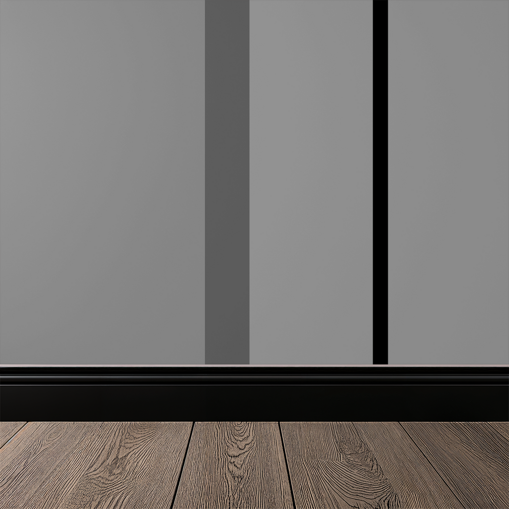 Montclair Stripes (Gray) Wallpaper