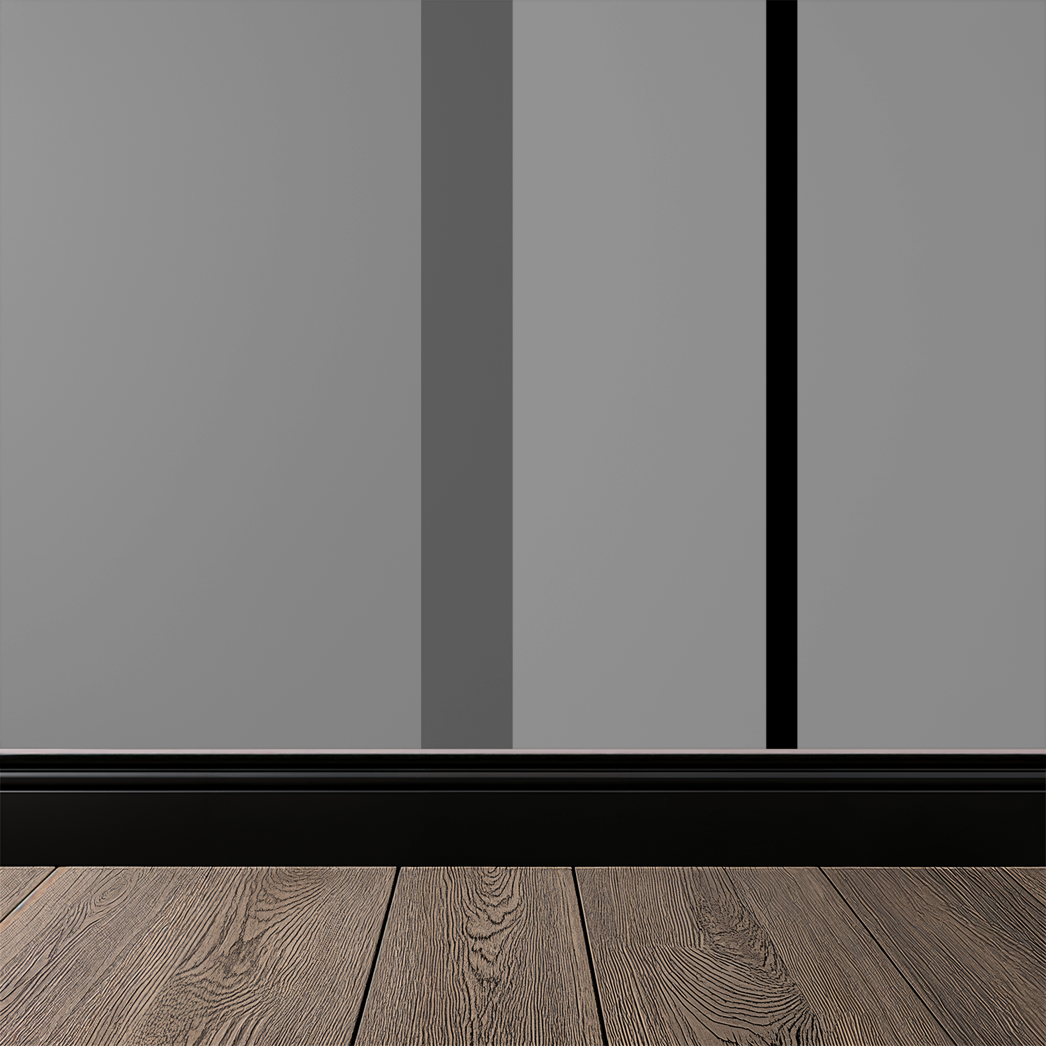 Montclair Stripes (Gray) Wallpaper