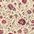 Mulberry Chintz Wallpaper