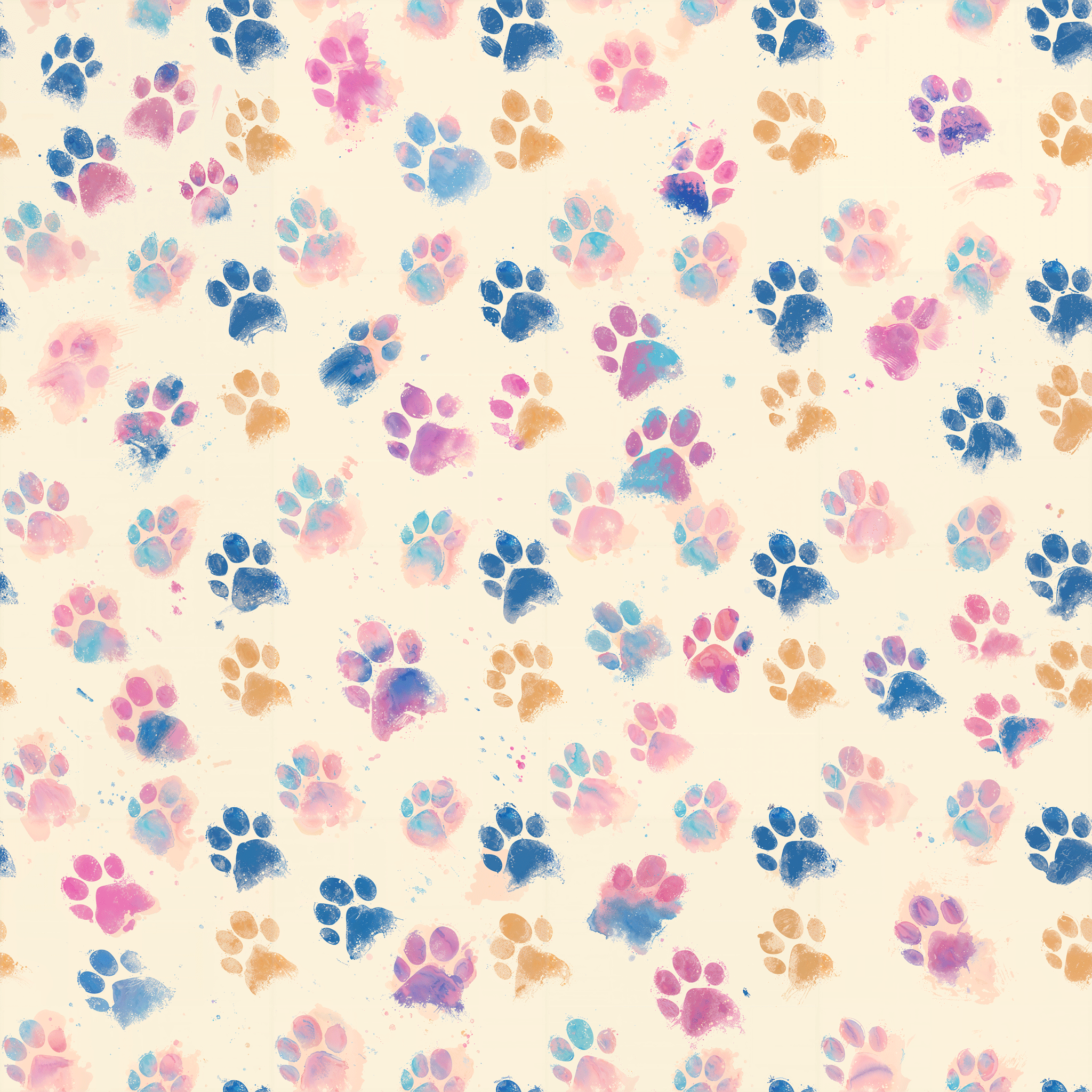 Paw Parade Wallpaper